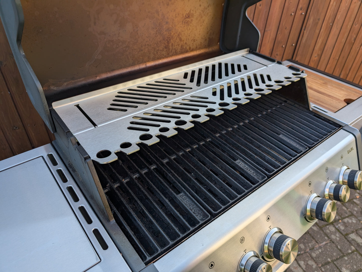 Warmhalterost ausziehbar passend für Burnhard Earl
