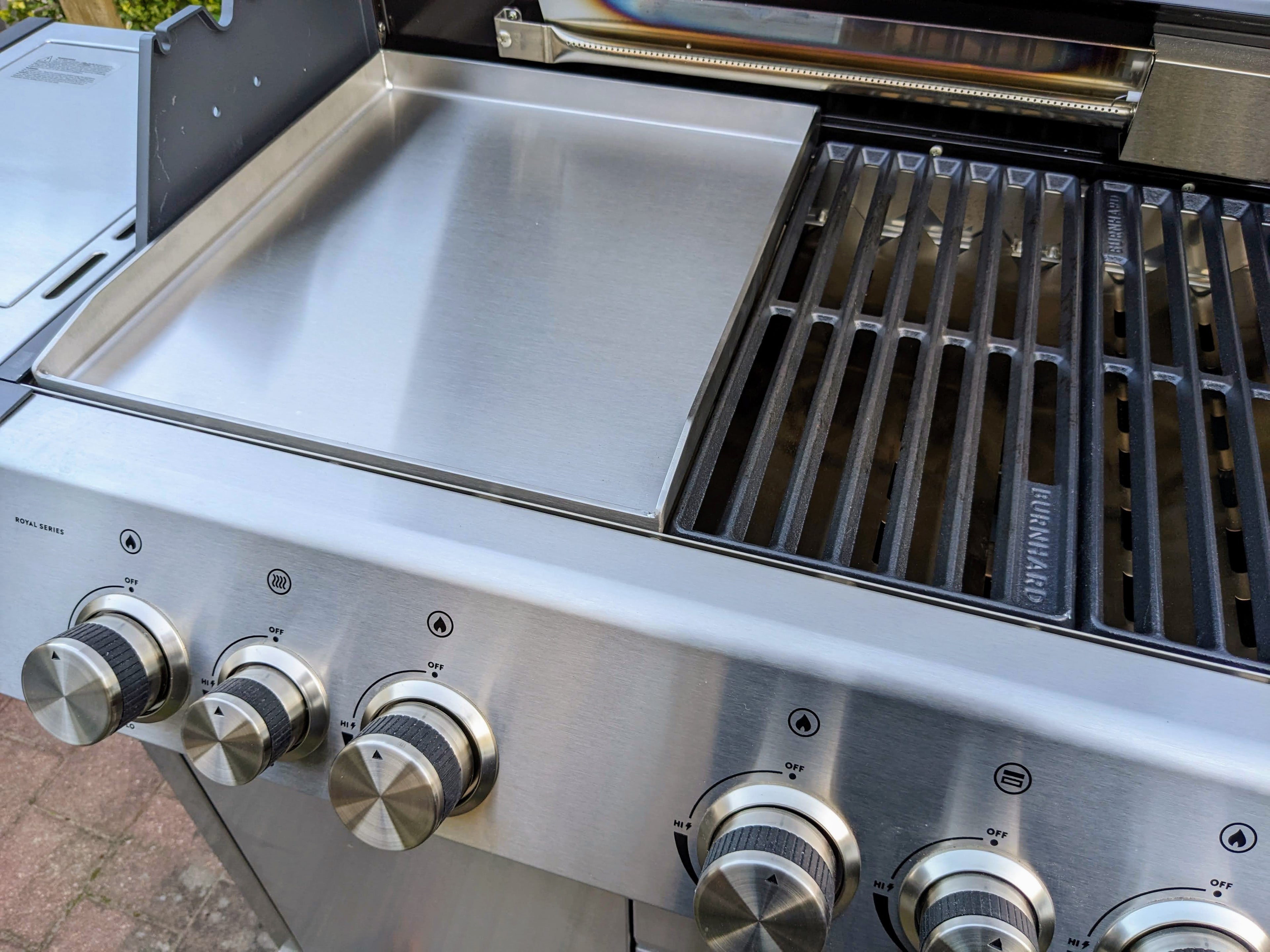 Große Plancha passend für Burnhard Earl & Santos S-Serie