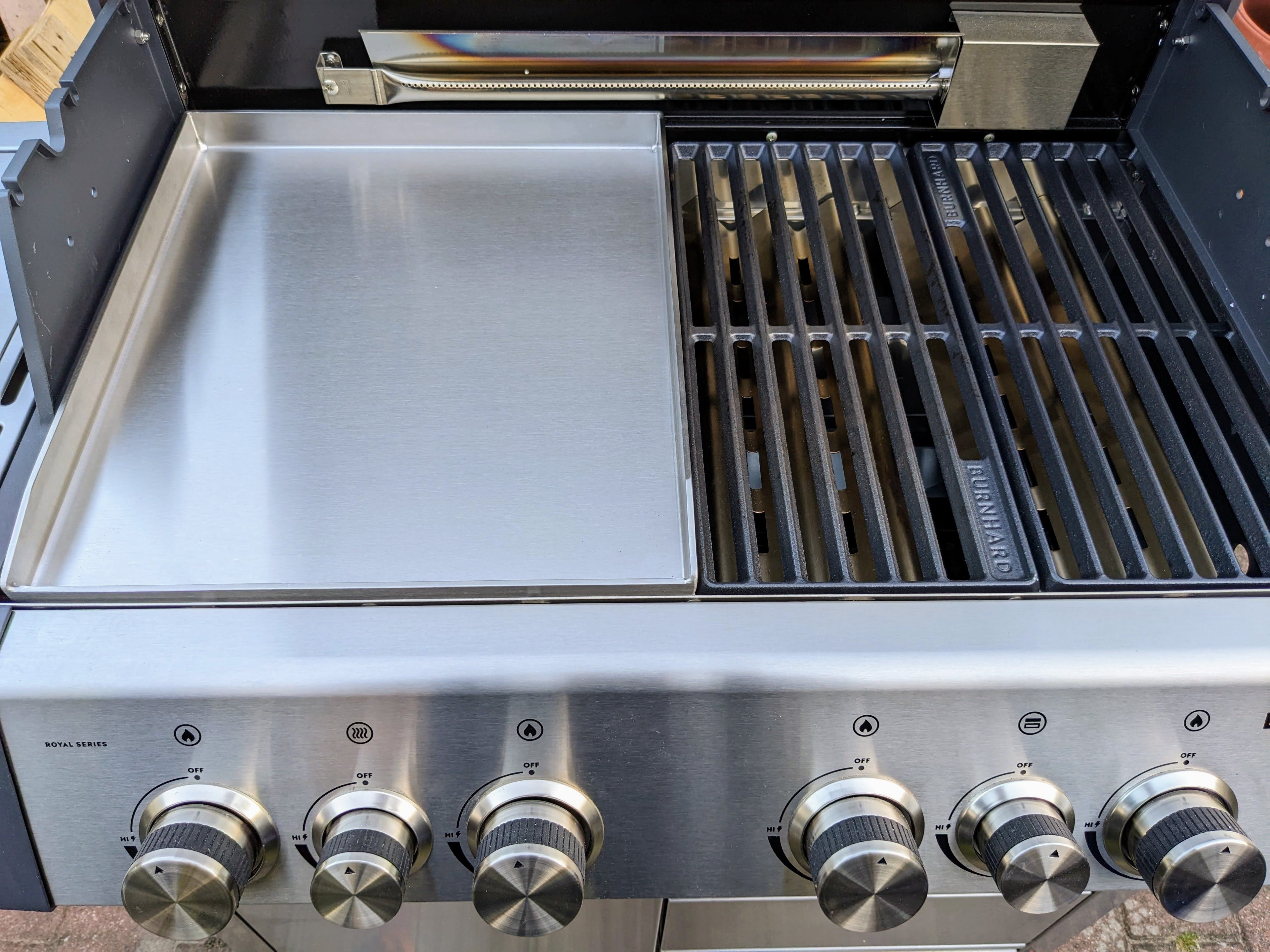 Große Plancha passend für Burnhard Earl & Santos S-Serie