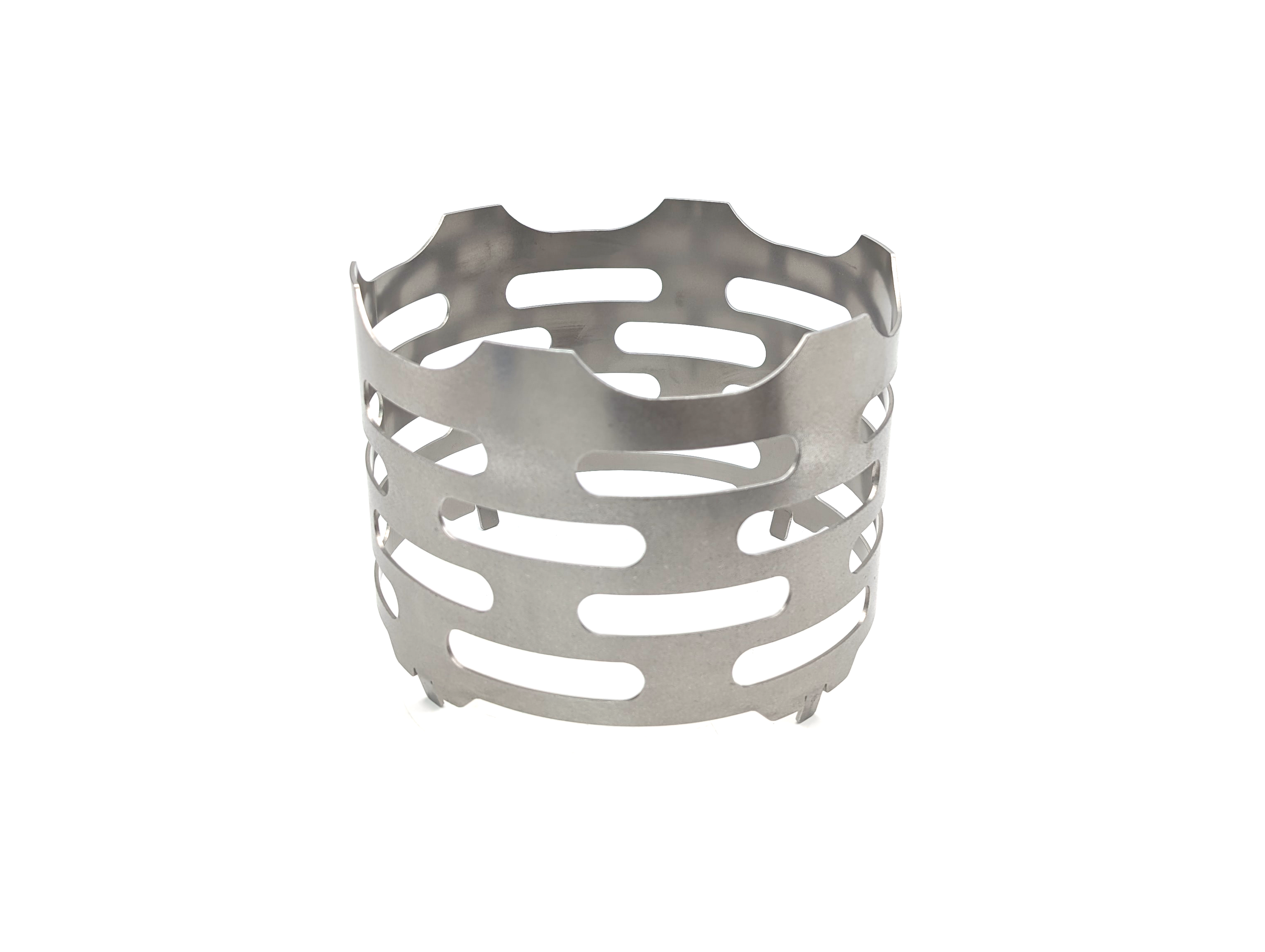 Feuerplatten Krone / Wokaufsatz