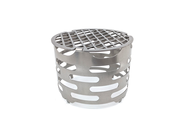 Feuerplatten Krone & Grill-Einsatz Set