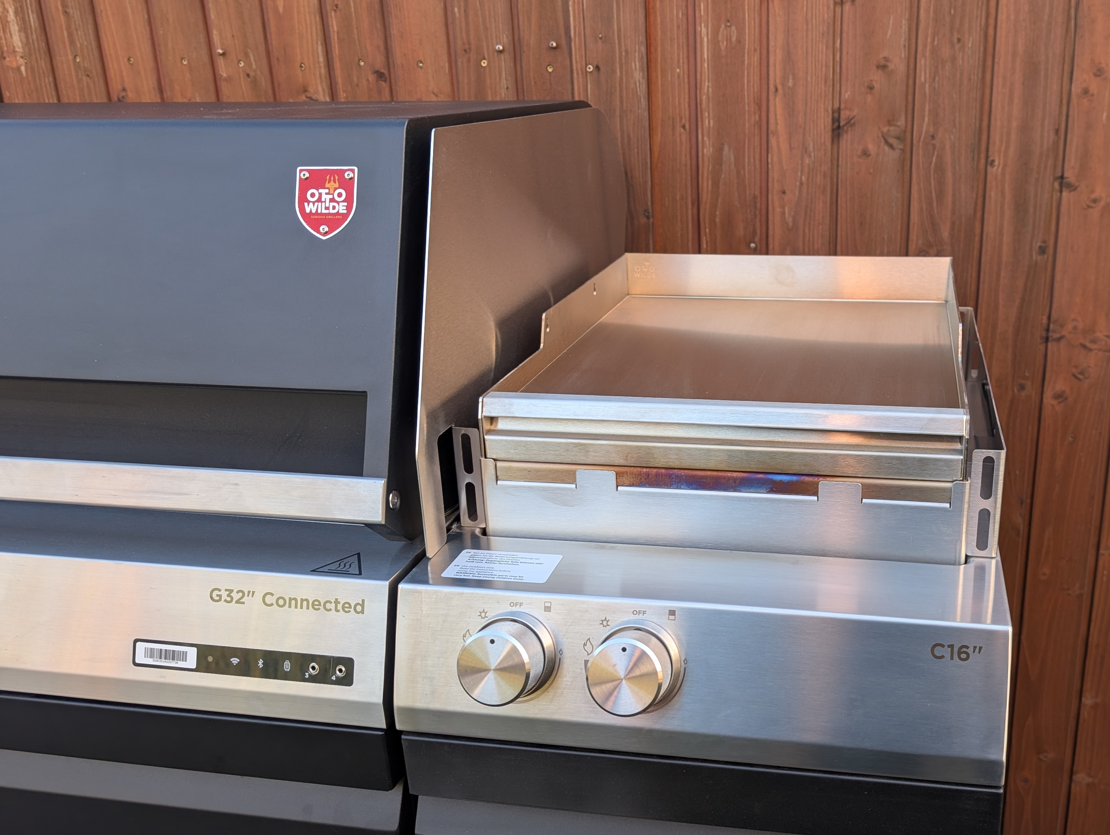 Spritzschutz für G32 Planchaerhöhung