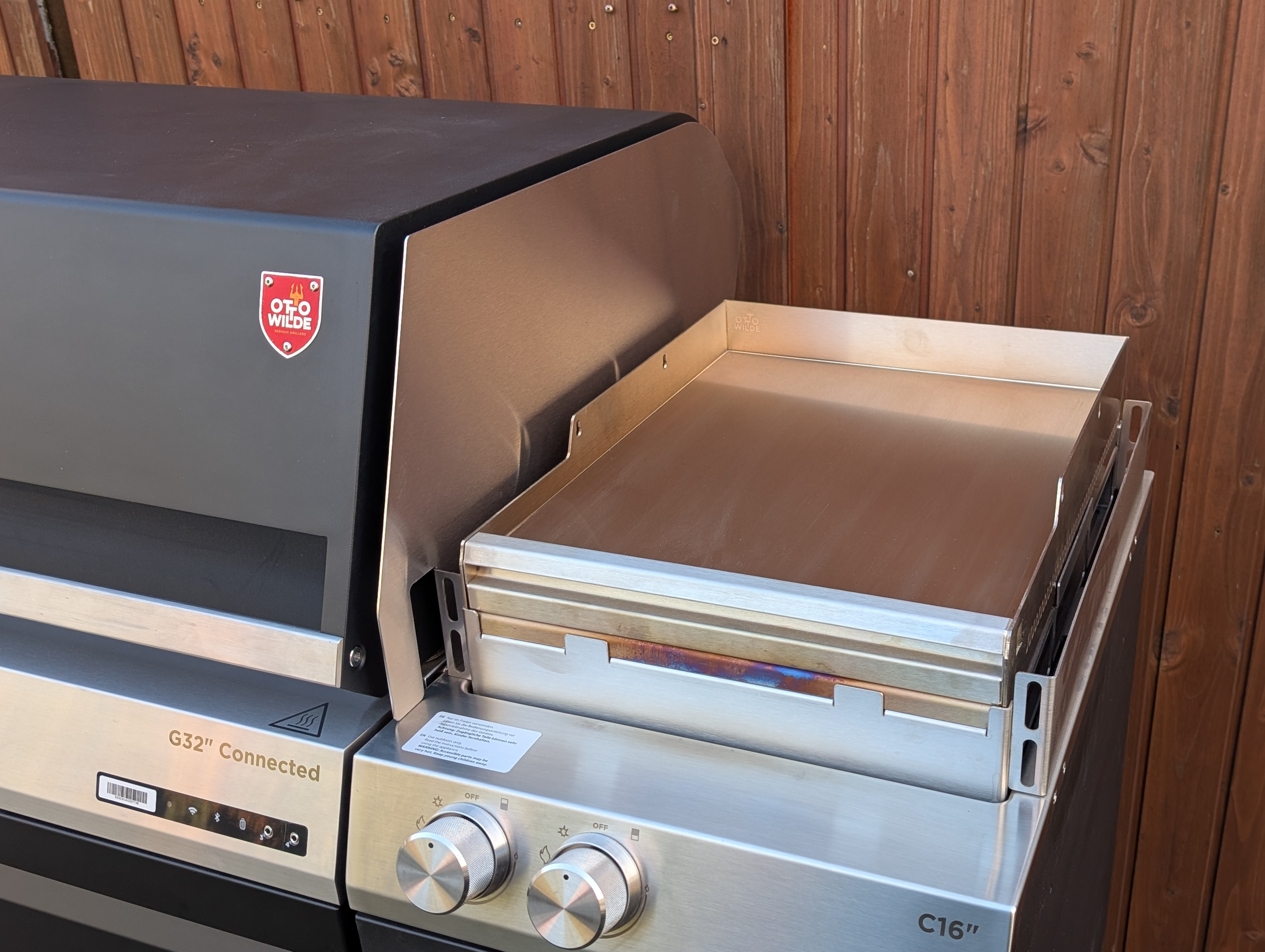 Spritzschutz für G32 Planchaerhöhung